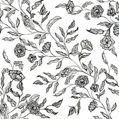 Fototapeta premium Flower pattern