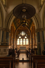 Fototapeta premium Fountains Abbey, Yorkshire Church