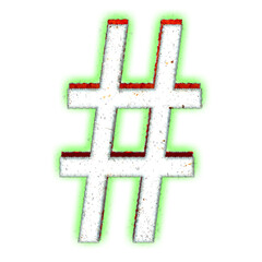 Obraz premium Action Stlye Alphabet Text Design