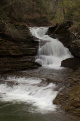 Obraz premium Waterfall in Letchworth State Park