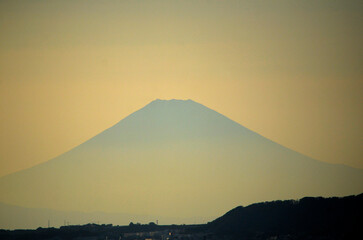 富士夕景