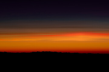 Fototapeta na wymiar Sunrise over the Alps