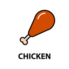 Chicken vector design 