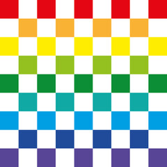Icon multicolored background, chess board. Vector illustration eps 10