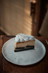 homemade cheesecake