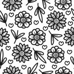 flower pattern designs illustration, for clothing, wallpapers, backgrounds, posters, books, banners aand more