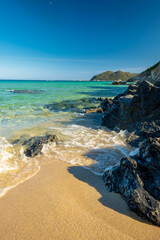 Cala Monte Turno, Sardinia, in a summer day