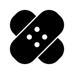Bandage Glyph Vector Icon Design