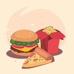 chinese and fast food