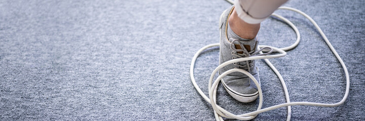 Trip Over Wire Cable Or Cable