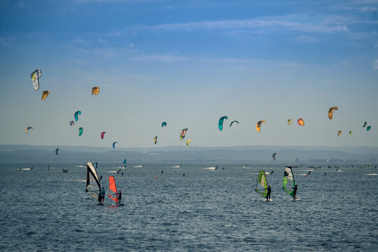 Windsurfing Kitesurfing Zatoka Pucka lato 2021 
Jastarnia Chałupy Kuźnica
