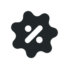 discount icon design vector graphics