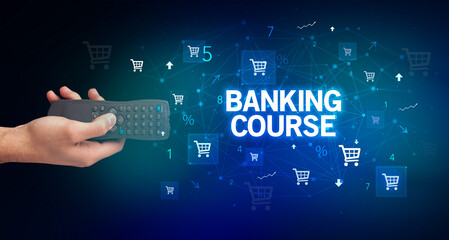 male hand holding wireless peripheral