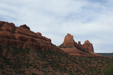 The picturesque scenery of the wilderness areas that surround the scenic desert town of Sedona,...
