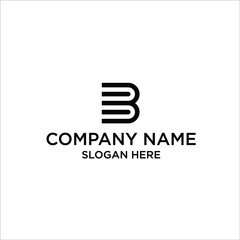 logo B / vector B / icon B