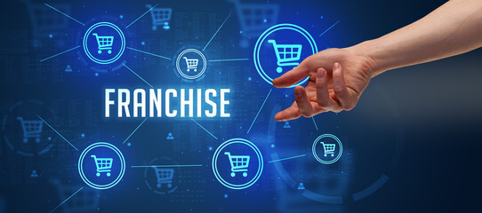 Close-Up of cropped hand pointing