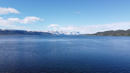 A Beautiful Mountain range in Norway