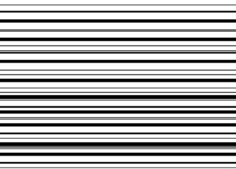 Different size black color horizontal stripe lines illustration