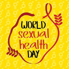 World sexual health day design