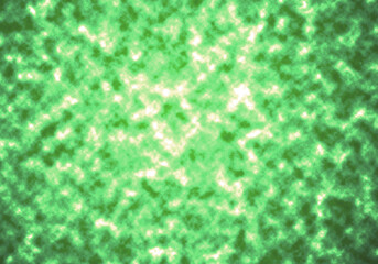 Fondo de nubes verdes con luz.