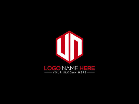 Letter UN Logo, creative un logo icon vector for your brand