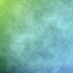 Gradient color blue and green paper. Sky and cloud background.	