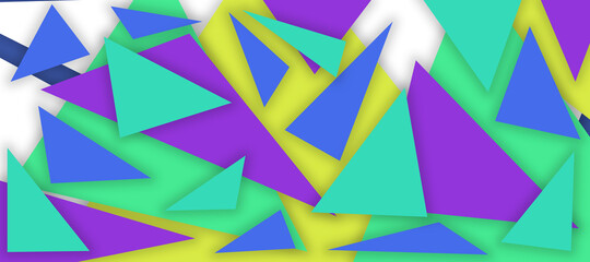 abstract background with triangles