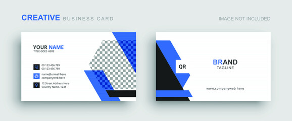 Business Card - Creative Business Card - Modern Business Card Template - Minimalist and Clean Business Card - Visiting Card