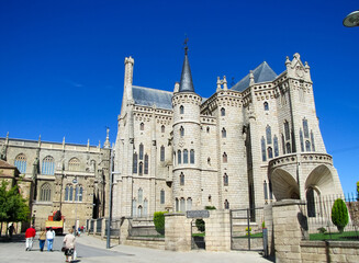 Astorga with the Episcopal Palace
