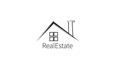 Premium vector logo Real Estate, Architecture