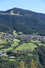 Fototapeta premium mountain trentino, italia, landscape, monte cornetto,