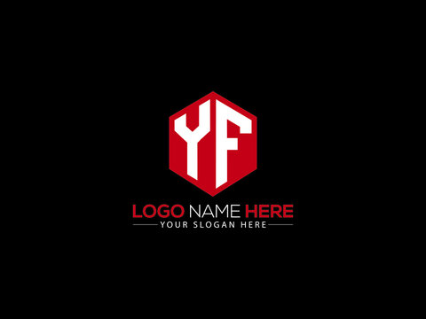 Letter YF Logo, creative yf logo icon vector for your brand