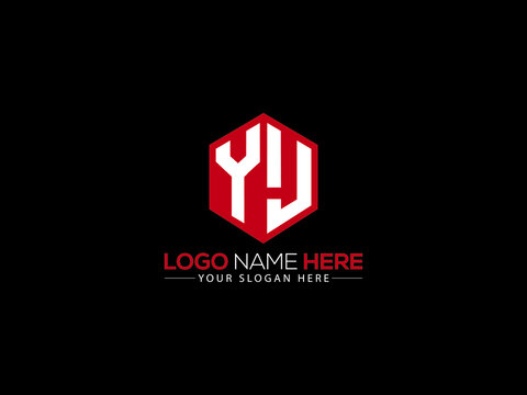 Letter YJ Logo, creative yj logo icon vector for your brand