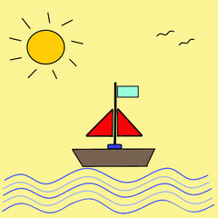 boat and sea