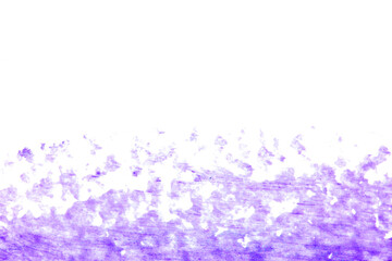 Crayon Texture Purple and Pink on White Background for Design