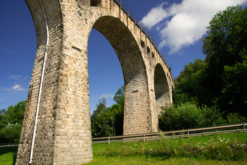 Fototapeta na wymiar Railway viaduct