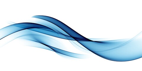 Abstract colourful wave on a white background	