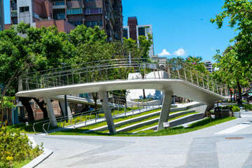 台湾の観光名所を巡っている風景 Scenes from a tour of Taiwan's tourist attractions.