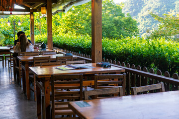 台湾の観光名所を巡っている風景 Scenes from a tour of Taiwan's tourist attractions.