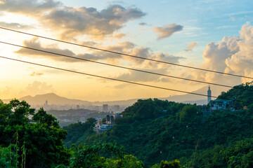 台湾の観光名所を巡っている風景 Scenes from a tour of Taiwan's tourist attractions.