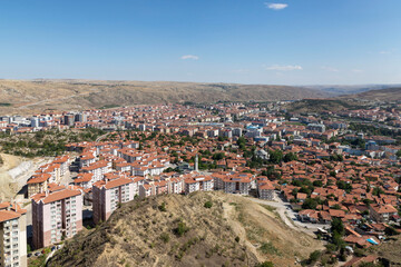 City view from Çankırı karatekin castle © stocktr