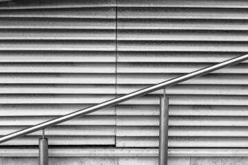 Obraz premium Handrail background with stripes