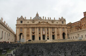 Fototapeta na wymiar St. Peter's Basilica Vatican City
