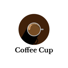 coffee cup illustration. can be used for logo