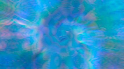 Abstract holographic Iridescent texture background