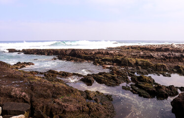 View of the cost in Iquique