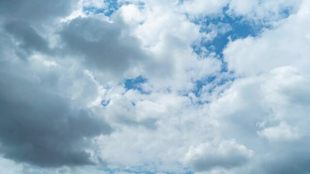 4K・青空・雲・タイムラプス