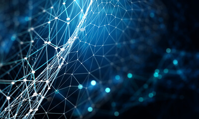 Global network concept. Modern technology