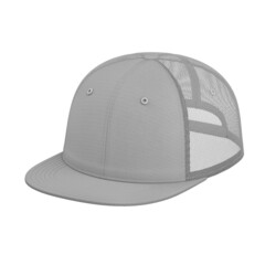 Tracker hat mockup 3D render  illustration

C