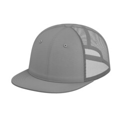 Tracker hat mockup 3D render  illustration

C